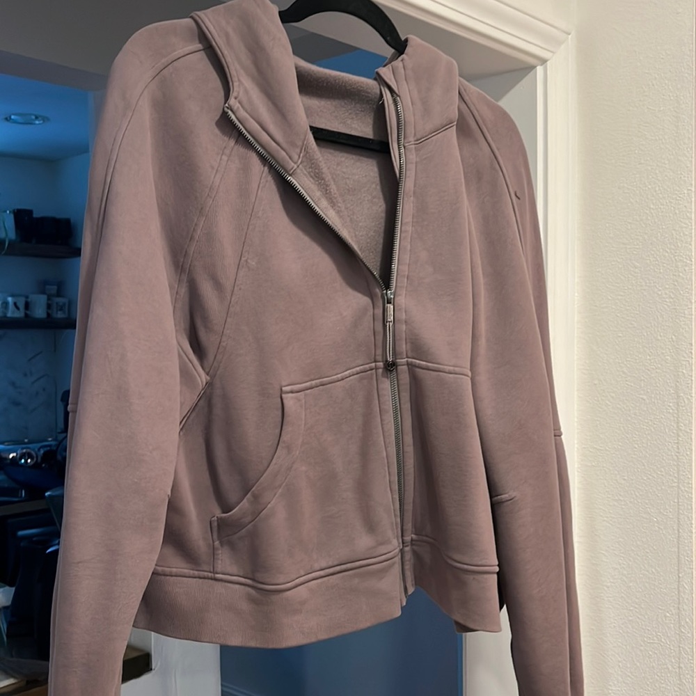 Lululemon oversized scuba full-zip - color Lunar Rock